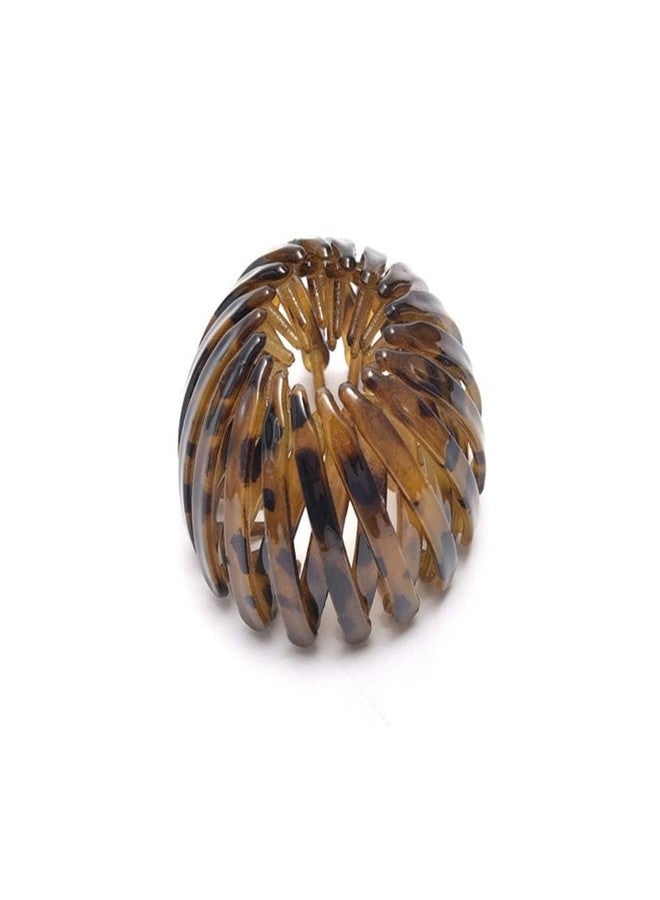 Labriciyon Coffee Vintage Bird's Nest Bun Maker Hair Claw, Simple Women Temperament Ponytail Holder Hair Loops Hairstyle Tools Hair Accessories - Image 1
